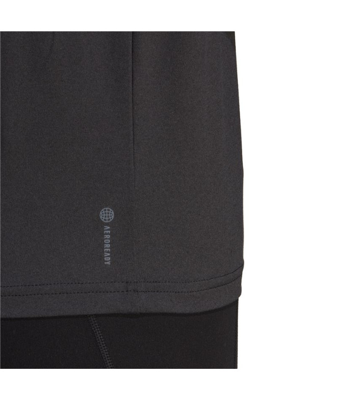 Camiseta de Fitness adidas Essentials Negro Mujer