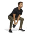 Pantalons de Fitness adidas Essentials Logo 3 Bandas Vert Homme