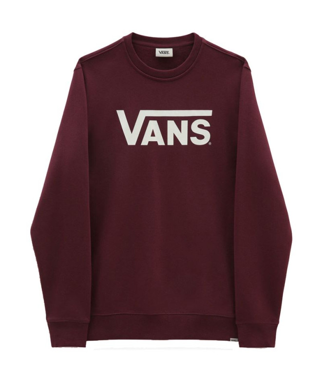 Sweatshirt Vans Classic Crew-B Rouge Vin Hommes