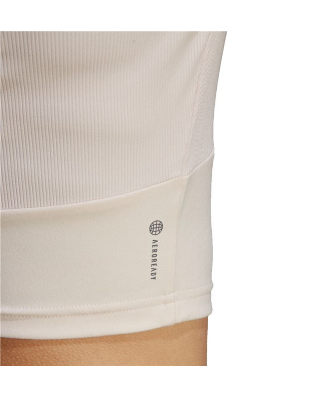 Camiseta de Yoga y Pilates adidas Studio Gris...
