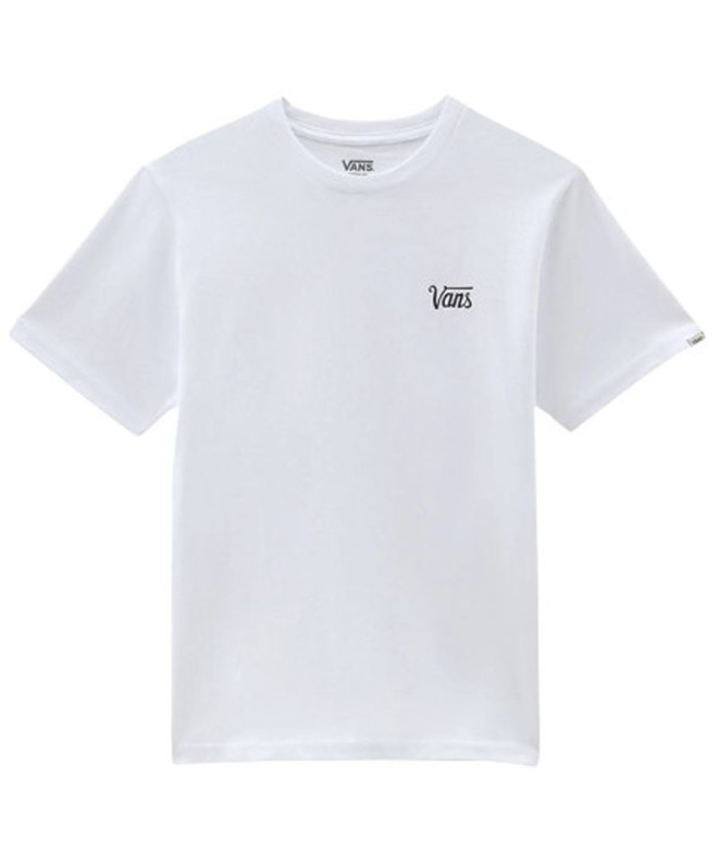 Camiseta Vans Mini-Script B Blanco Hombre
