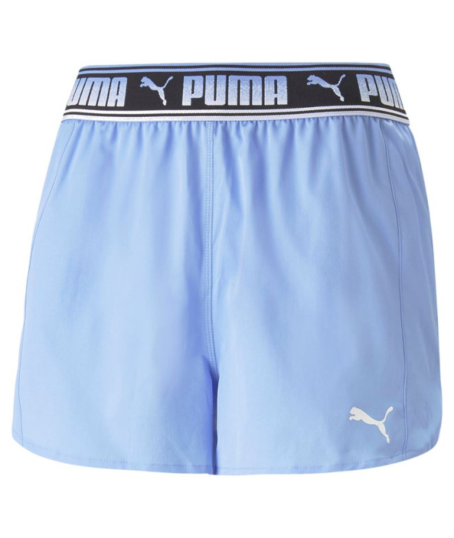 Calças de fitness para mulher Puma Strong Roxo