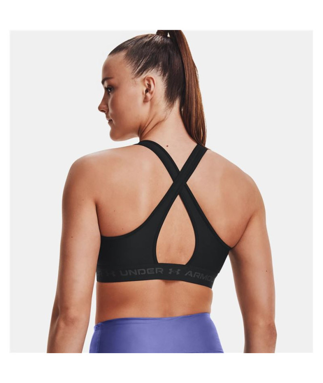 Sutiã esportivo Under Armour Mid Crossback Blue...