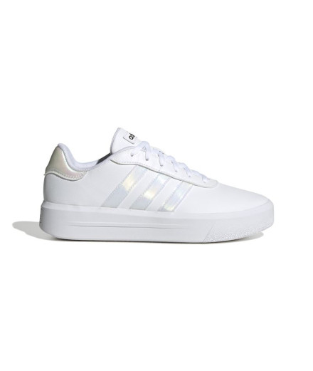 Chaussures adidas Court Platform Blanc Femme