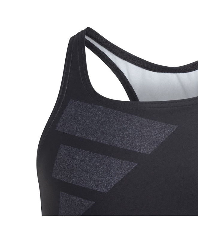 Natation Bikini adidas Big Bars Logo Black Girl's
