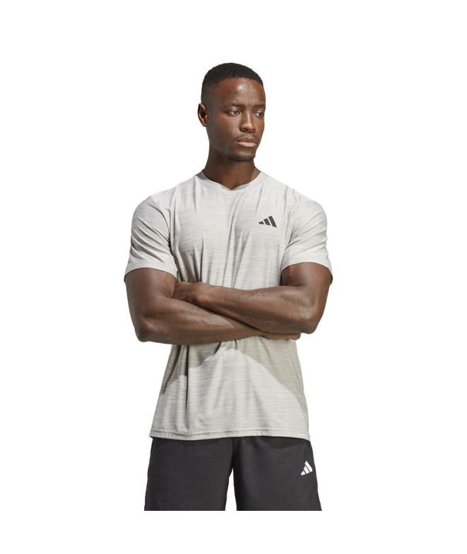Camiseta de Fitness adidas Essentials Cinza Homem