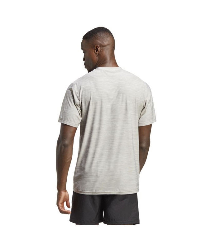 Camiseta de Fitness adidas Essentials Cinza Homem