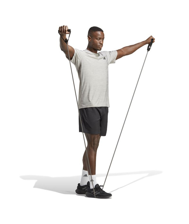 Camiseta de Fitness adidas Essentials Cinza Homem