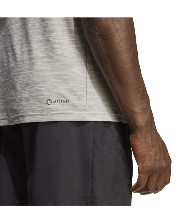 Camiseta de Fitness adidas Essentials Cinza Homem