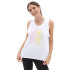 T-Shirt Vans Lock Box Tank White Women