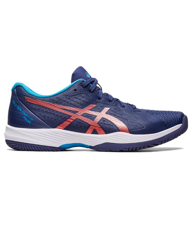 Padel Chaussures Asics Solution Swift FF Bleu Padel Chaussures Men's