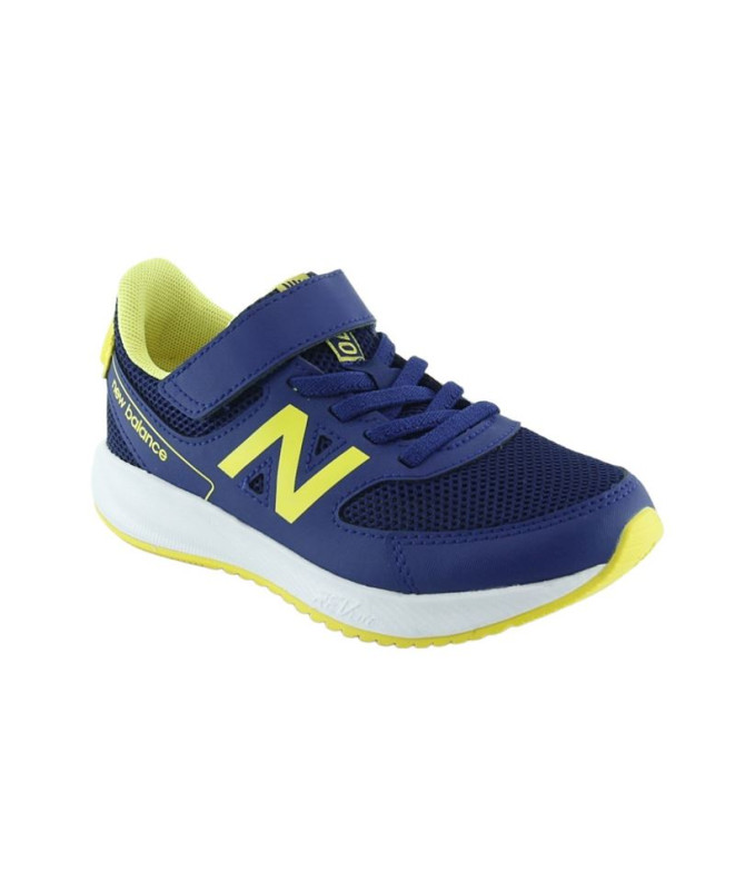 Chaussures New Balance 570v3 Bungee Lace Bleu Enfant