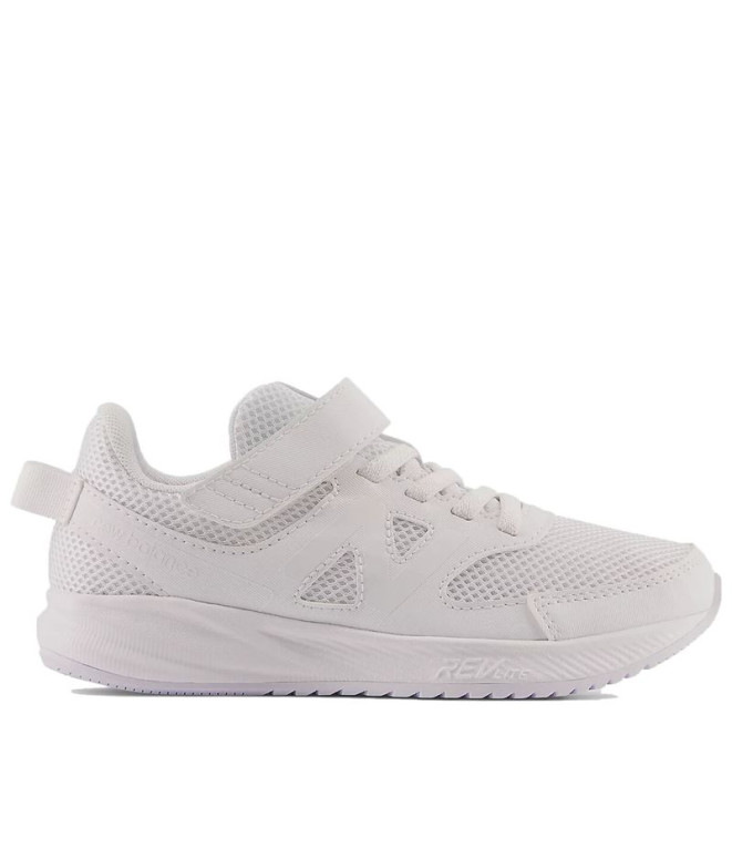 Chaussures New Balance 570v3 Bungee Lace with Top Strap Baby White