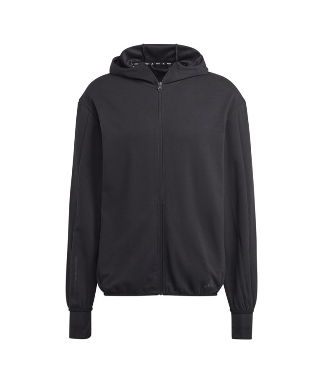 Veste de Yoga adidas Base Homme Noir