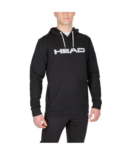 Sudadera Head Club Byron Negro Hombre