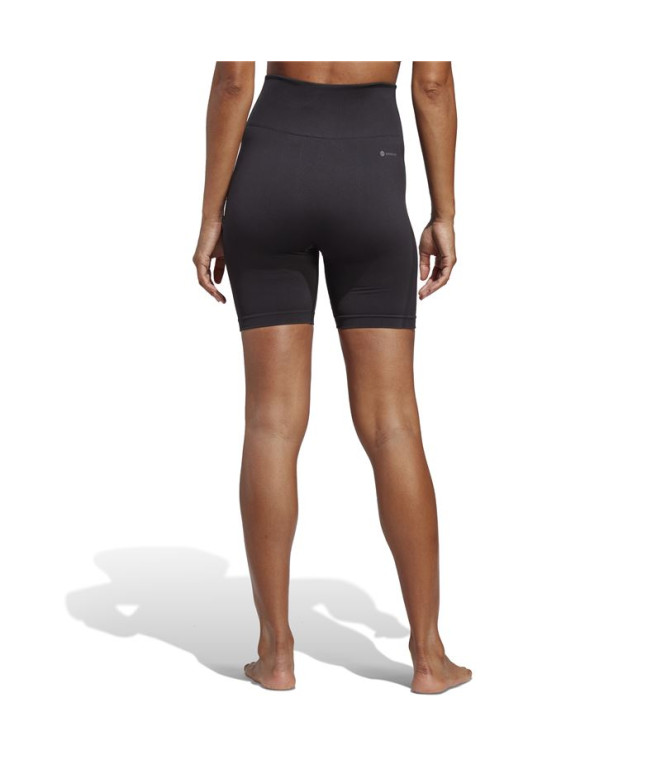 Leggings de ioga adidas Studio Aeroknit Preto...