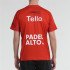 Bullpadel Odeon Tl Padel Rouge T-Shirt Homme Padel