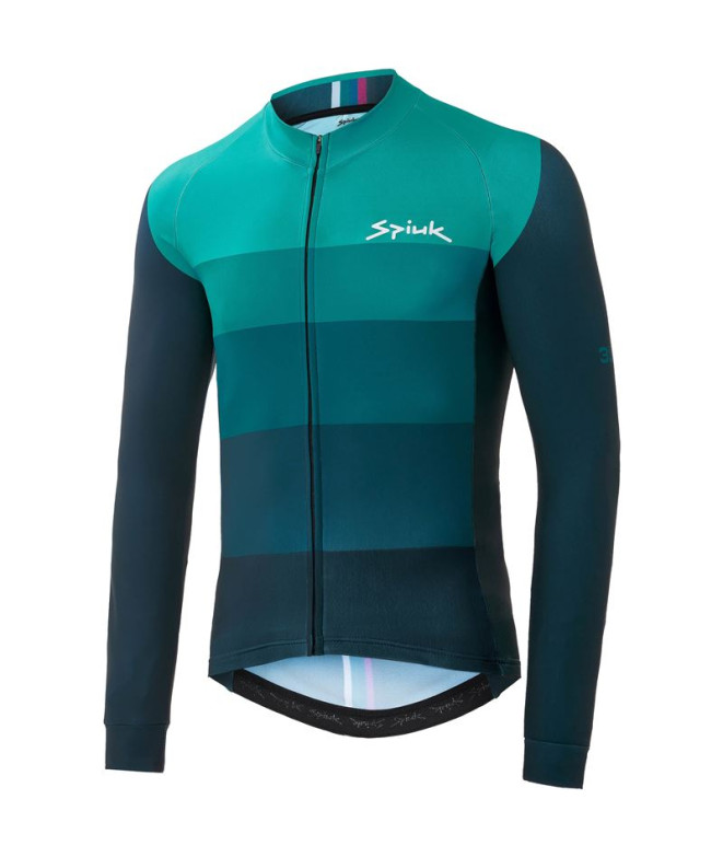 Ciclismo jersey Spiuk Boreas Blue Homem