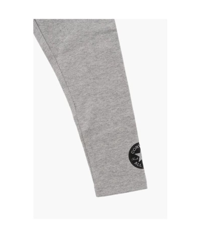 Leggings Converse Wordmark Gris pour garçons