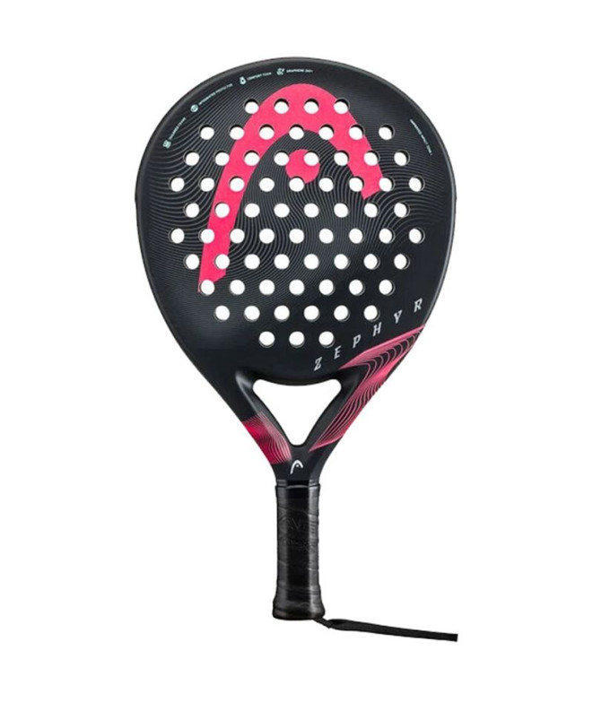 Raquete de padel Head Zephyr 2023 Preto