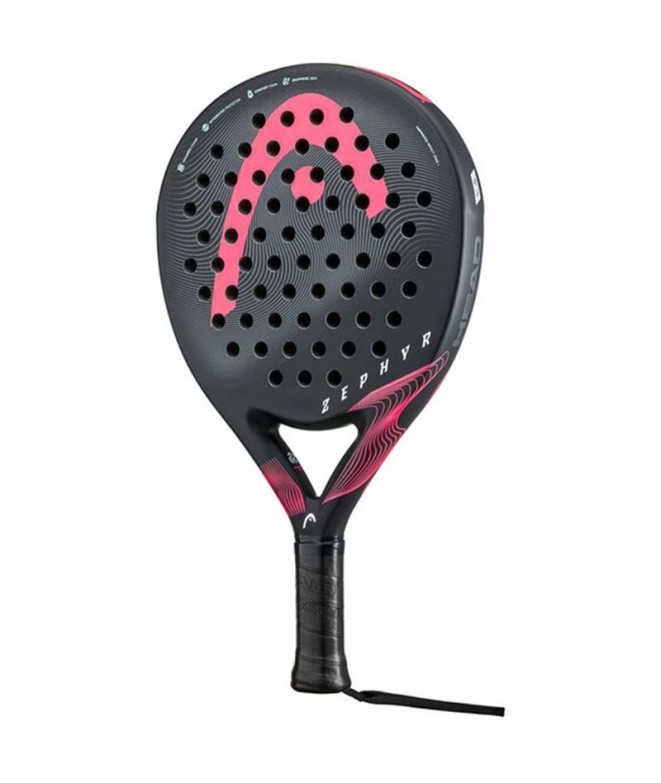 Raquete de padel Head Zephyr 2023 Preto