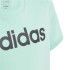T-shirt adidas Logótipo linear Verde T-shirt para menina