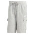 Calça adidas Essentials French Terry Cargo Cinza Homem