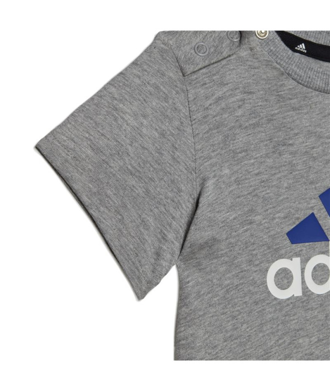 Conjunto adidas Essentials Azul Orgânico Infantil