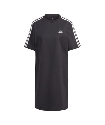 Vestido adidas 3S Boyfriend Single Negro Mujer