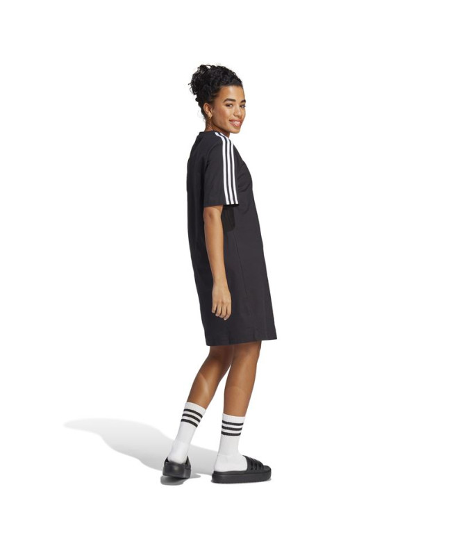 Vestido adidas 3S Boyfriend Single Black Women's