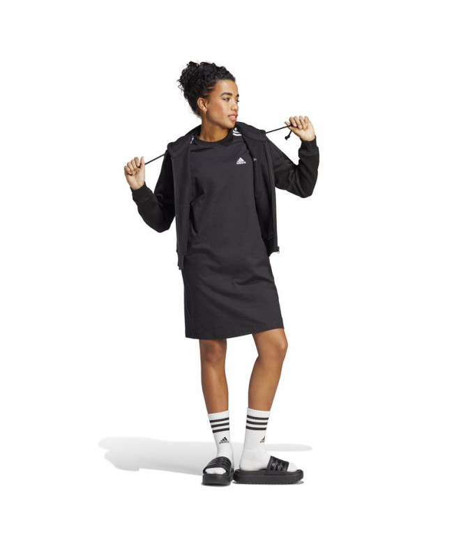 Vestido adidas 3S Boyfriend Single Black Women's