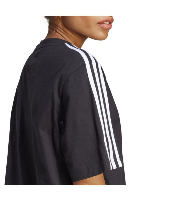 Vestido adidas 3S Boyfriend Single Black Women's