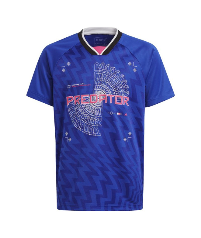 Camiseta de Fútbol adidas Predator Jersey Morado Infantil