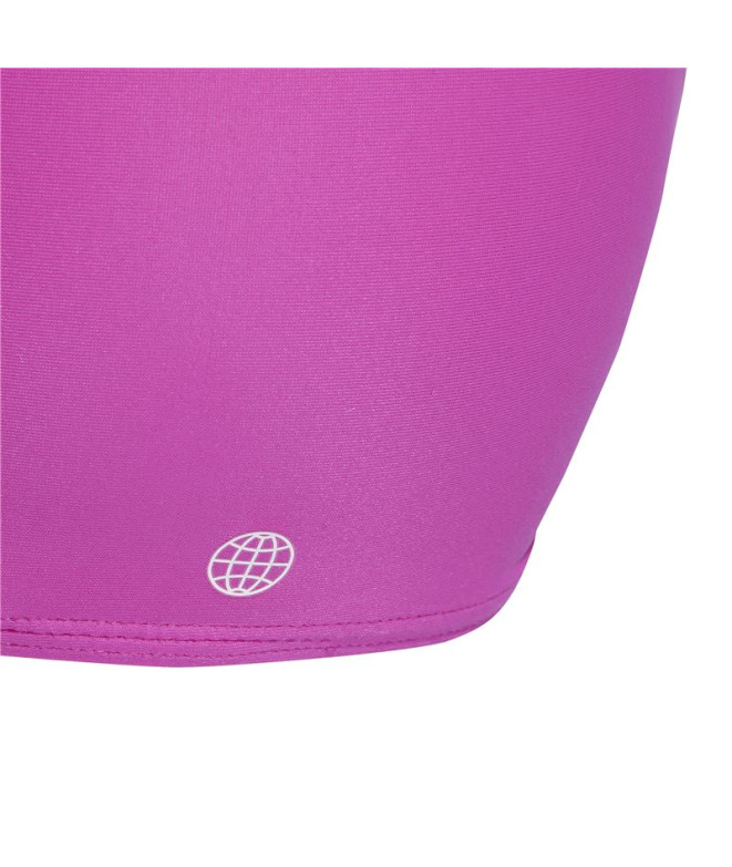 Boné de Natação adidas Fabric Rosa Infantil