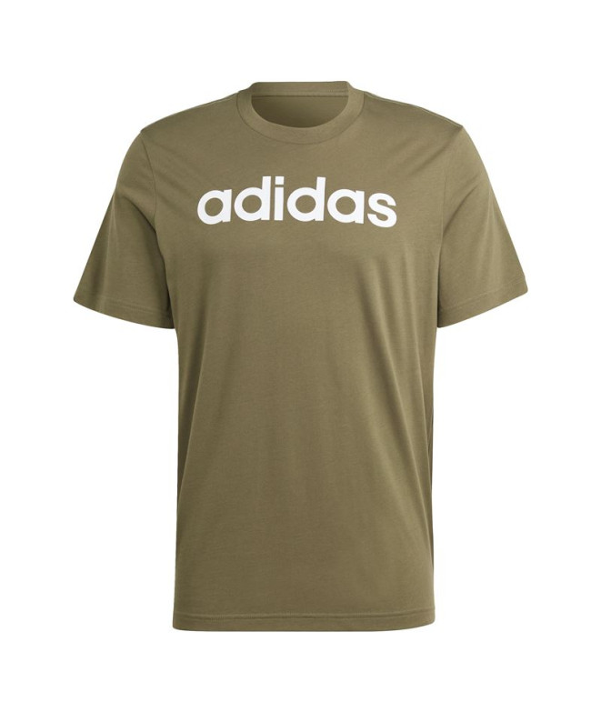 T-Shirt adidas Essentials Linear Green Man
