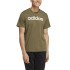Camiseta adidas Essentials Linear Verde Homem