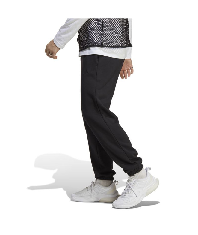 Calça adidas French Terry Preto Homem