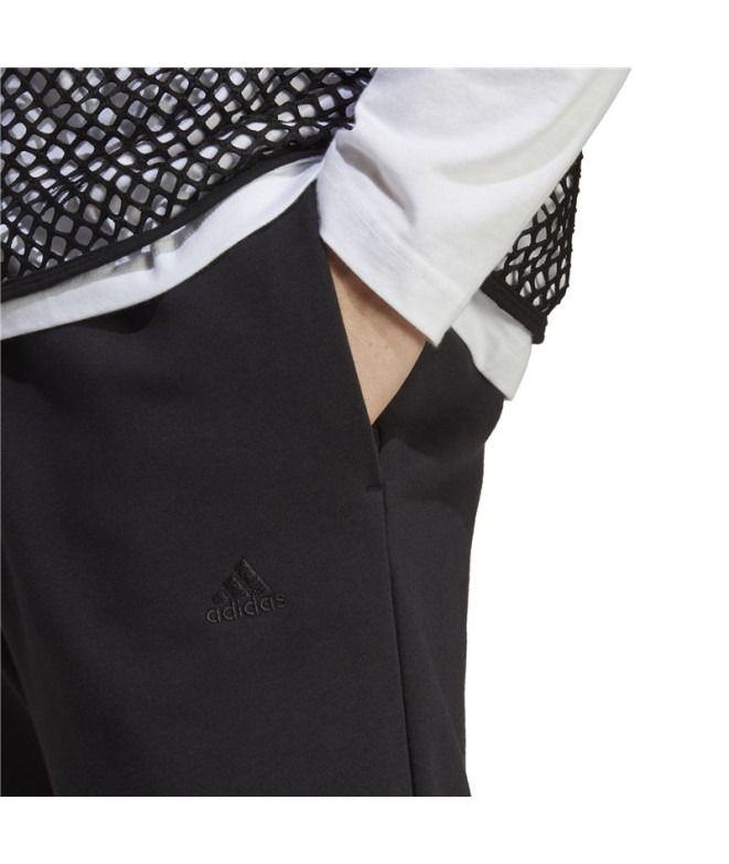 Pantalons adidas French Terry Noir Homme