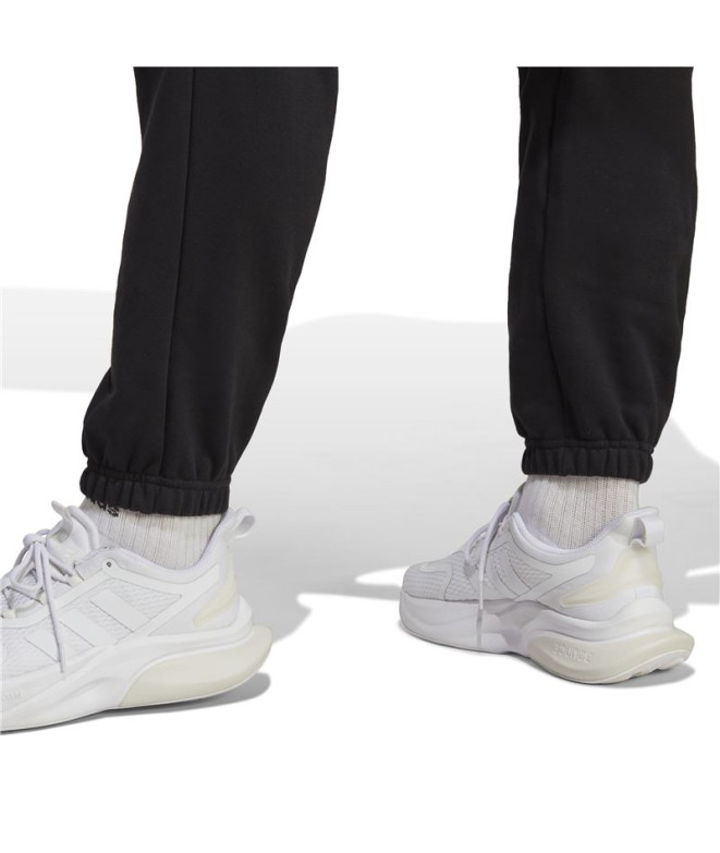 Pantalons adidas French Terry Noir Homme