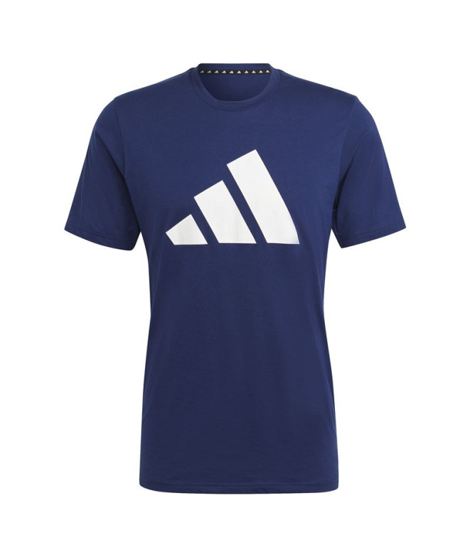 Camiseta de Fitness adidas Triaining Essentials Feel Ready Azul Hombre