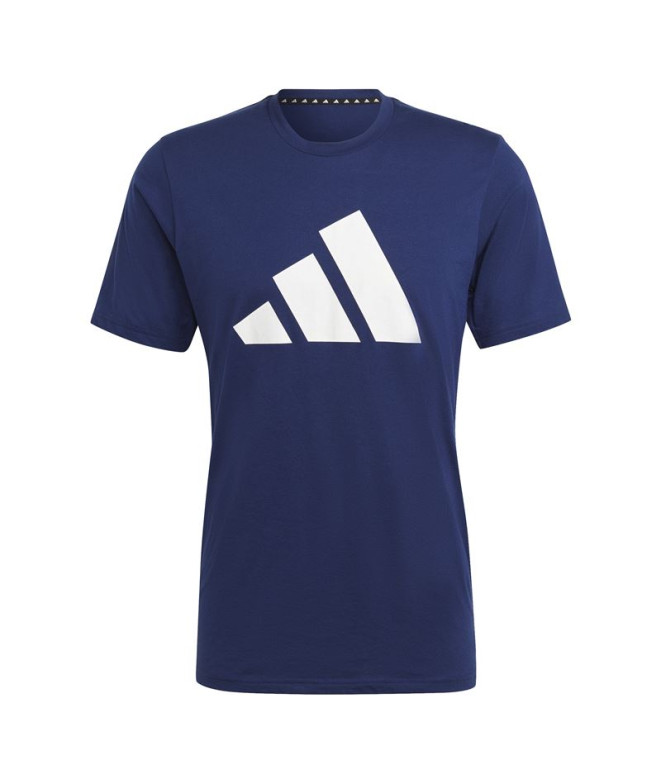 T-shirt Fitness adidas de Triaining Essentials Feel Ready Blue Homme