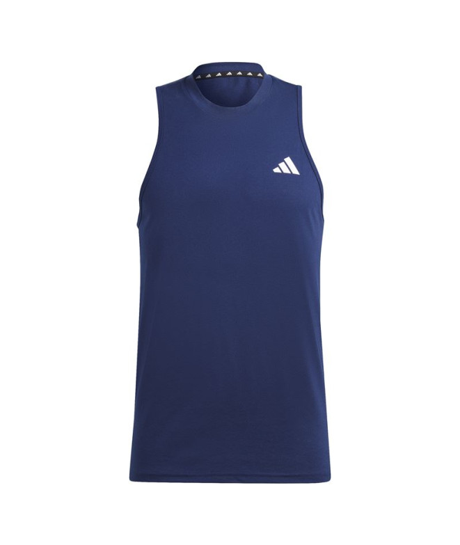 Tank top adidas Training Essentials Azul para homem