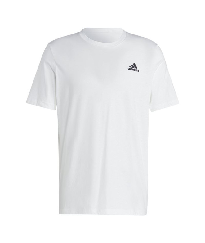 Camiseta adidas Essenciais Branco Homem