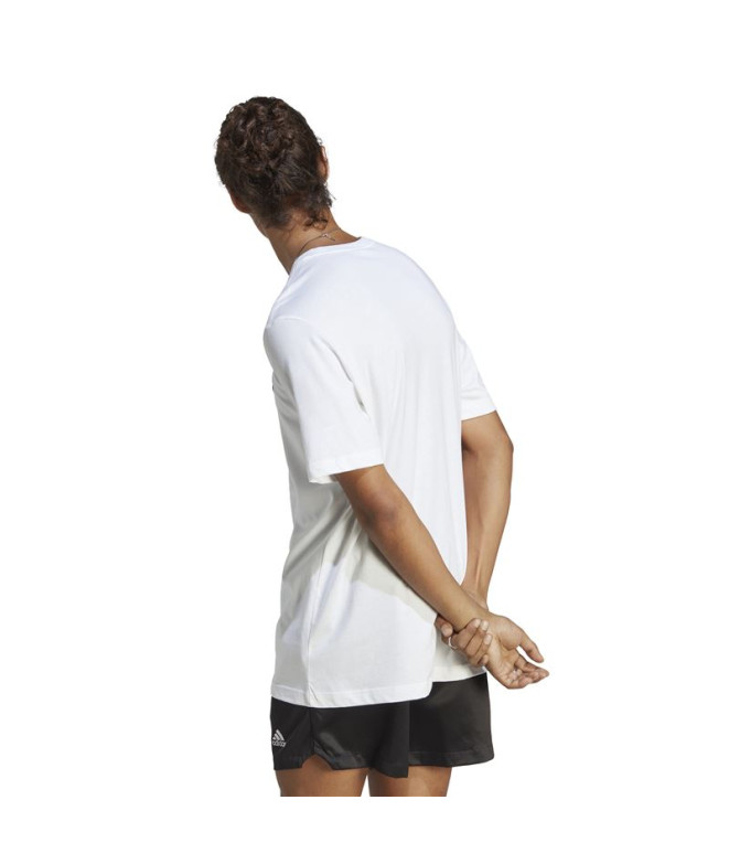 Camiseta adidas Essenciais Branco Homem