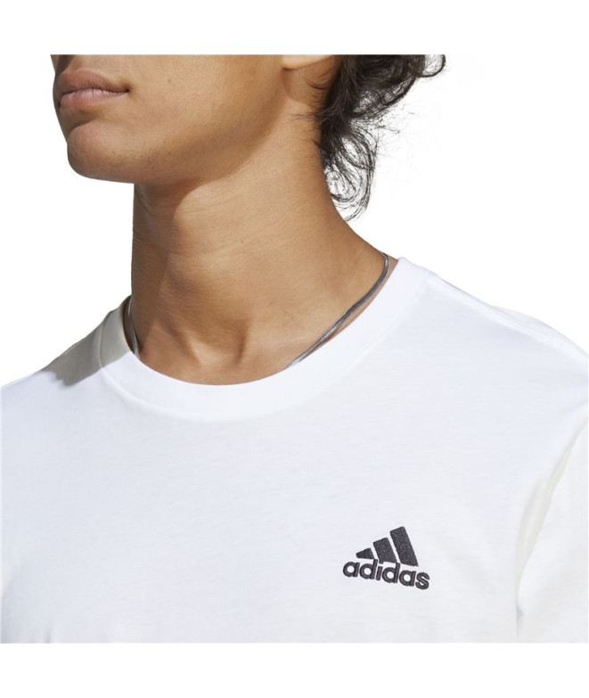 Camiseta adidas Essenciais Branco Homem