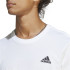 Camiseta adidas Essentials Blanco Hombre