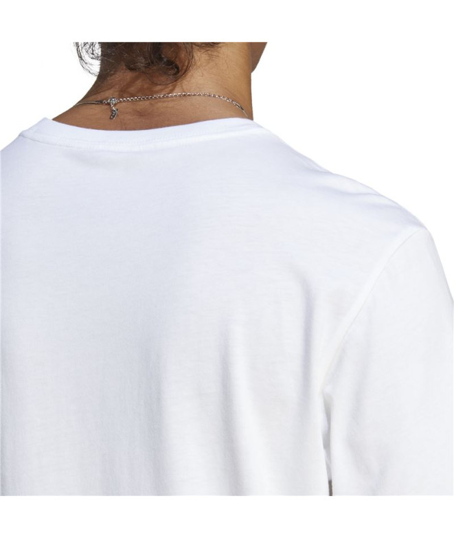 Camiseta adidas Essenciais Branco Homem
