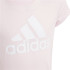 Camiseta adidas Essentials Big Logo Rosa Niña