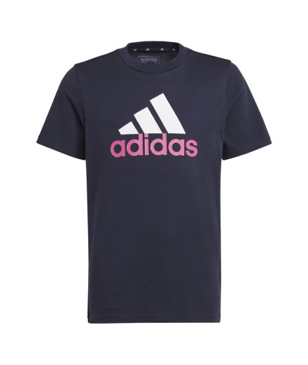 Camiseta adidas Essentials Big Logo Azul Infantil