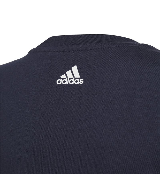 T-shirt adidas Essentials Big Logo Kids Bleu